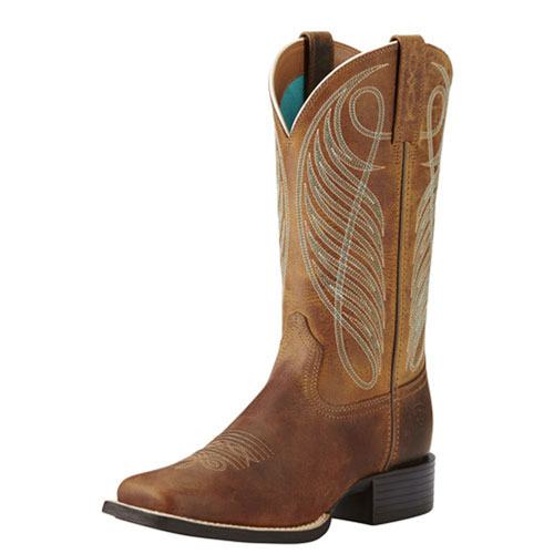 Ariat Round Up Wide Square Toe | Boot Outlet