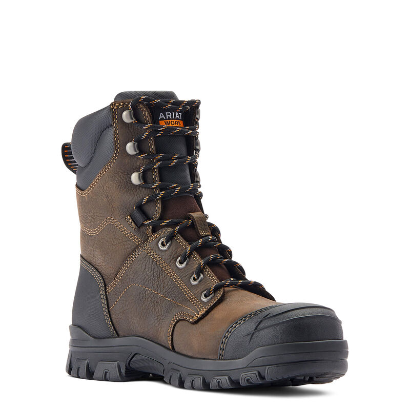 Ariat Treadfast 8” Waterproof Safety Toe | Boot Outlet
